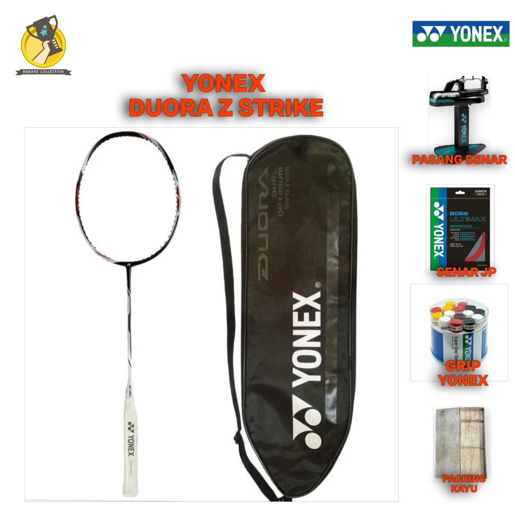 Jual Raket Badminton Yonex Duora Z Strike Original Made Japan Shopee