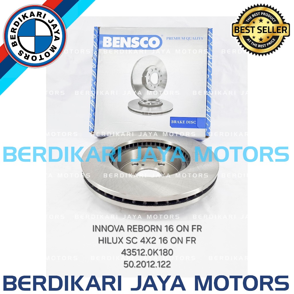 Jual Disc Brake Piringan Rem Depan Toyota Innova Reborn