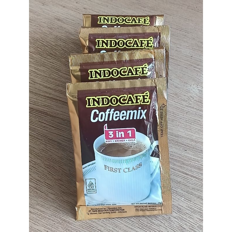 Jual INDOCAFE Coffeemix 3in1 1 Renteng 10 Sachet Shopee Indonesia