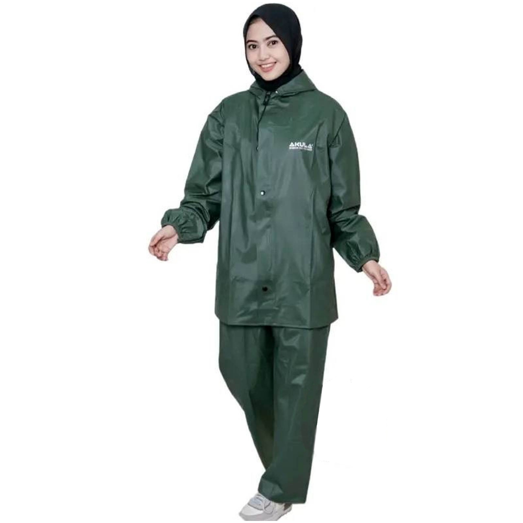 Jual Jas Hujan Raincoat Mantol Setelan Pria Wanita By Akula Anti Rembes