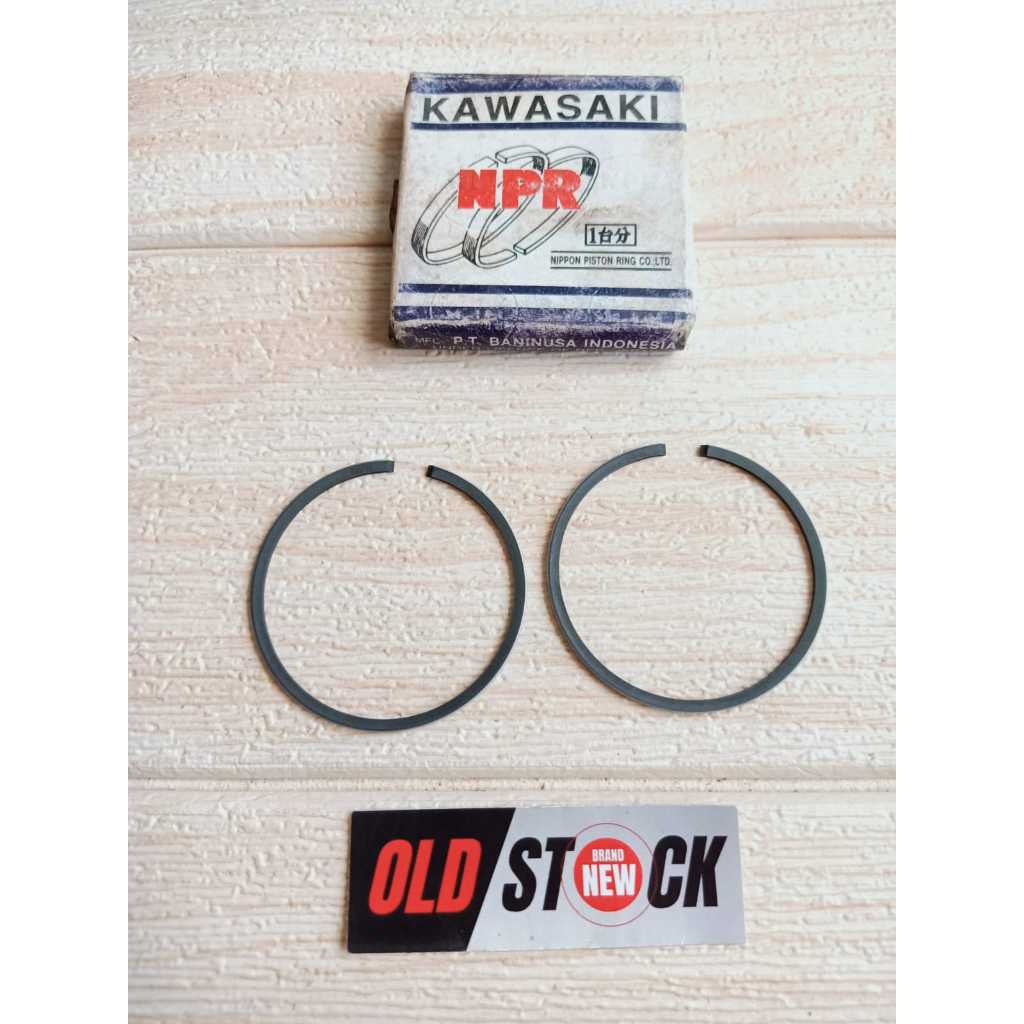 Jual RING SEHER PISTON KAWASAKI GTO STANDAR 13008 5923 NOS SUKU CADANG