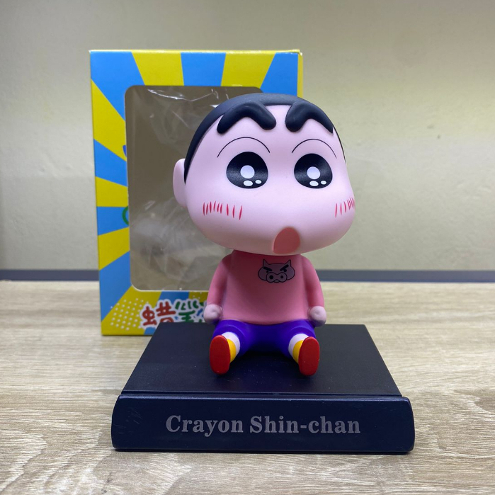 Jual Pajangan Dashboard Mobil Bobble Head Figure Kepala Goyang Shinchan