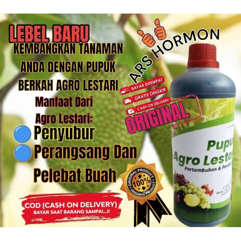 Jual Pupuk Organik Agro Lestari Pupuk Penyubur Perangsang Dan Pelebat