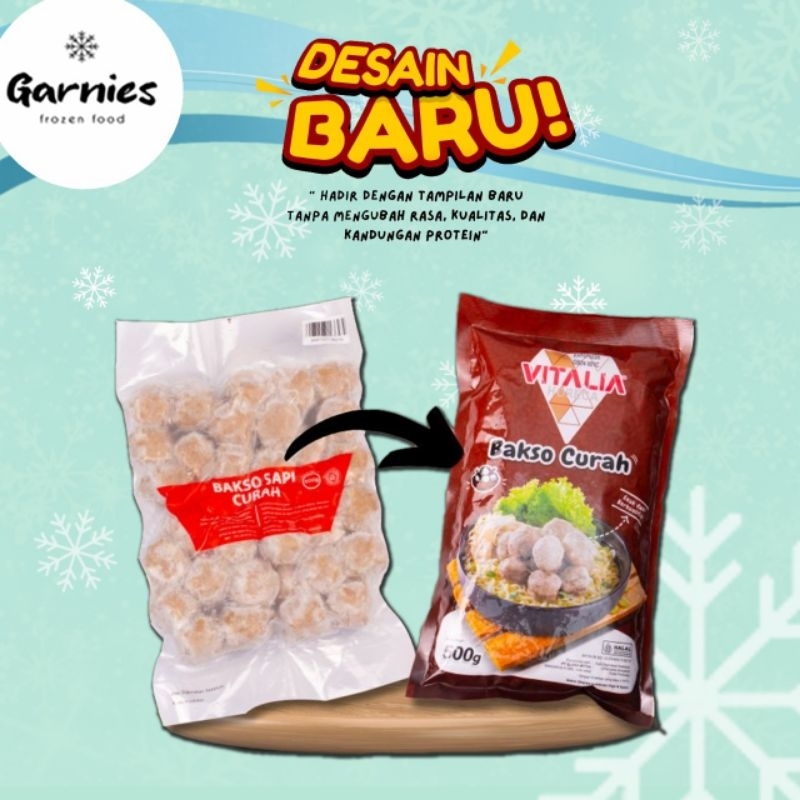 Jual Bakso Sapi Curah Bernardi Vitalia Gr Shopee Indonesia