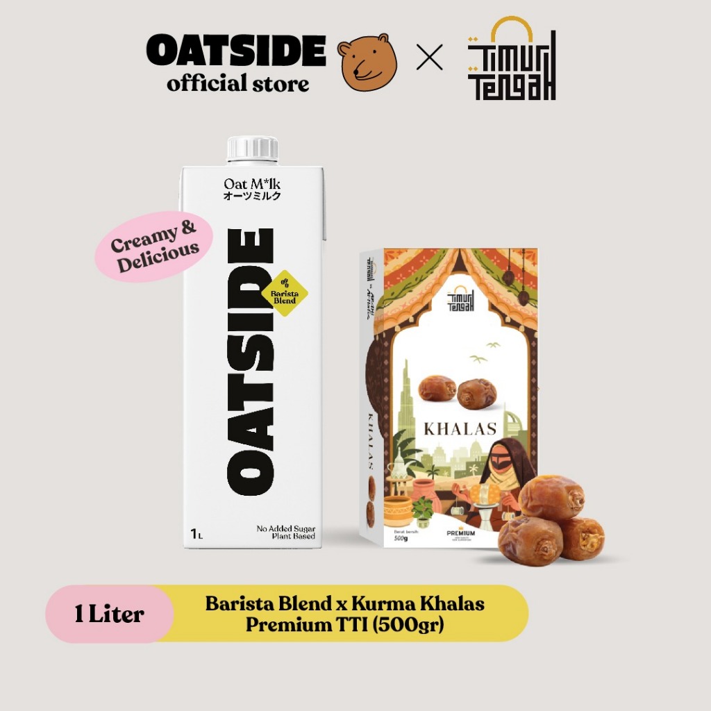 Jual Oatside Oat Milk Barista Blend L X Kurma Khalas Premium Tti