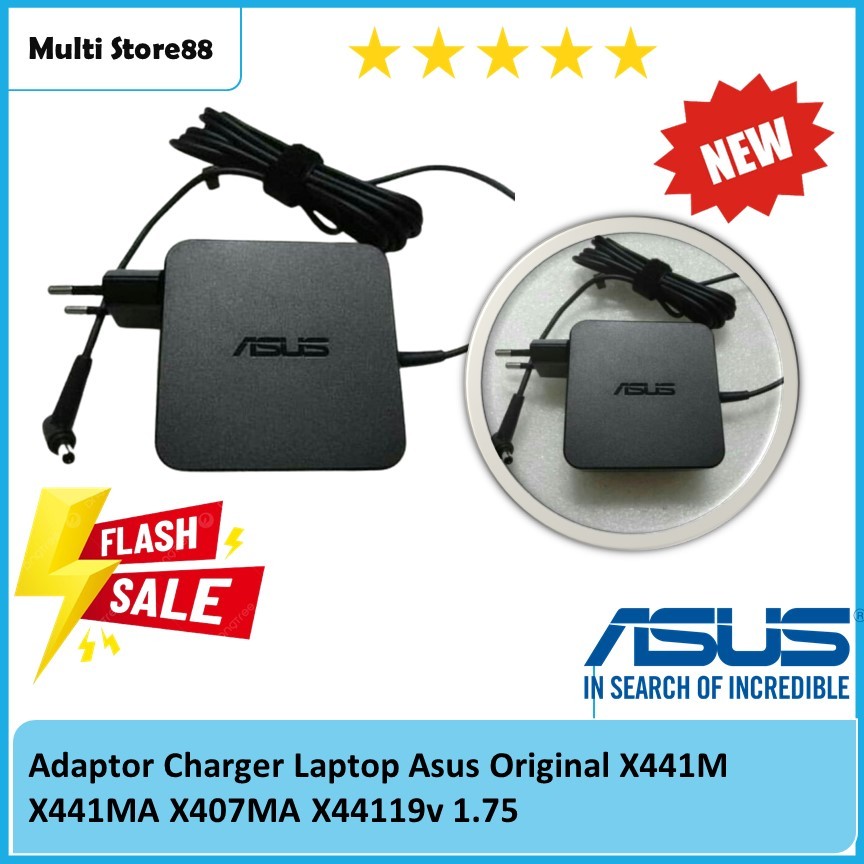 Jual Adaptor Charger Laptop Asus Original X441M X441MA X407MA X44119v 1