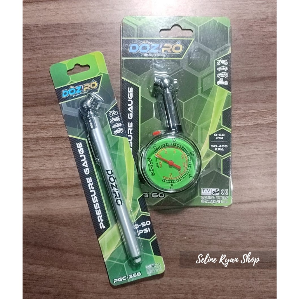 Jual Alat Pengukur Tekanan Angin Ban Pressure Gauge Doziro Shopee