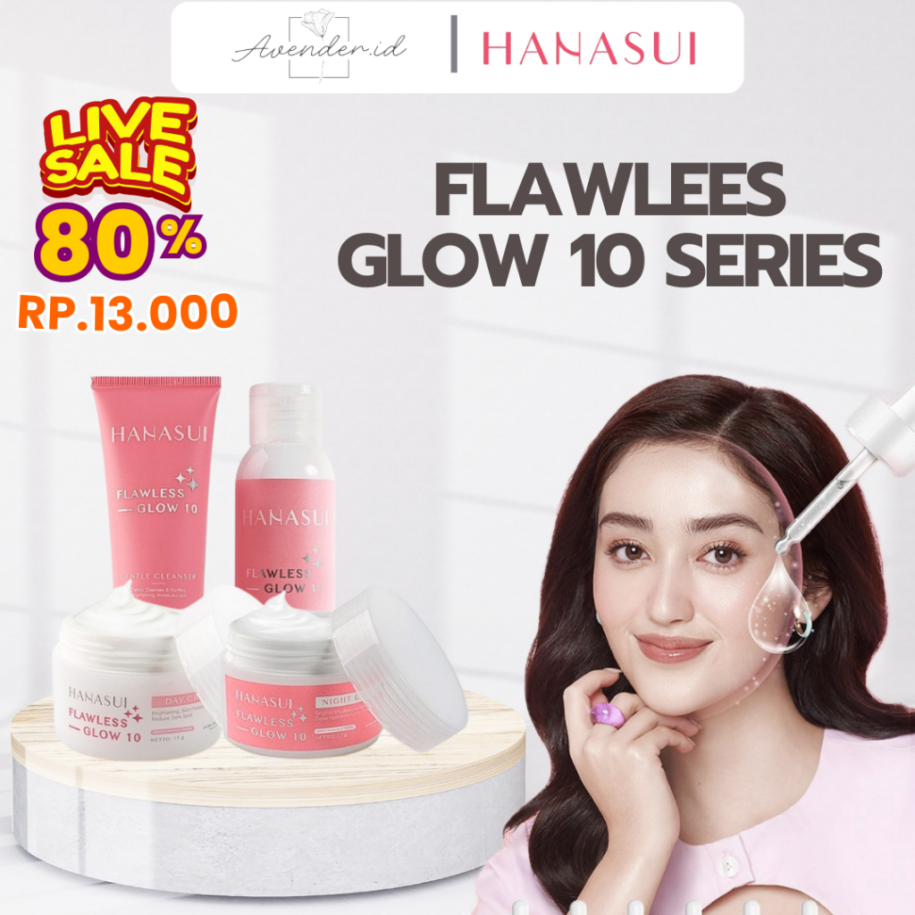 Jual GET 1 GIFT HANASUI FLAWLESS GLOW 10 FLAWLESS GLOW SERIES