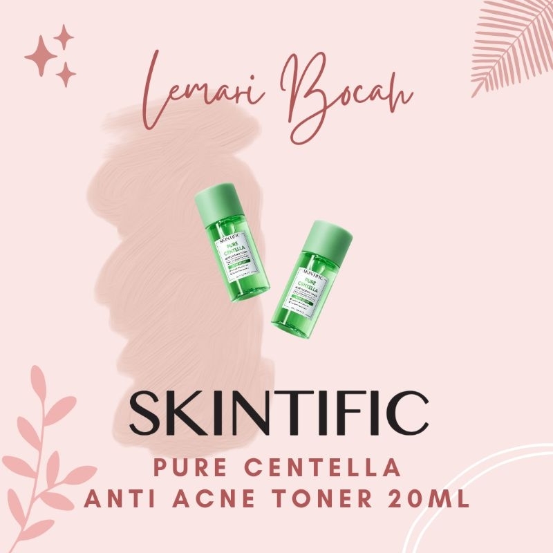 Jual Skintific Pure Centella Acne Calming Toner 20 Ml Shopee Indonesia