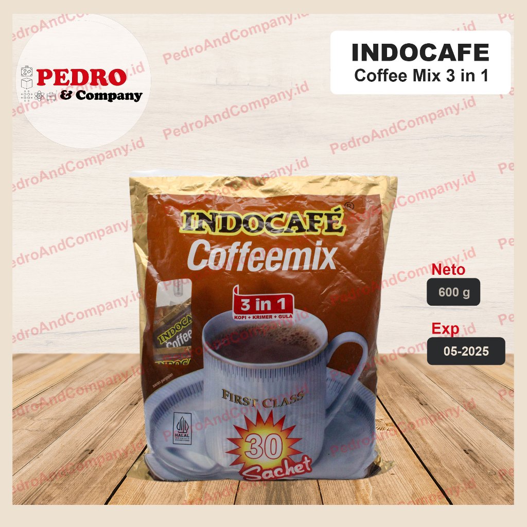 Jual Indocafe Coffeemix 3in1 Kopi 3in1 600 Gr 30 Sachets Shopee