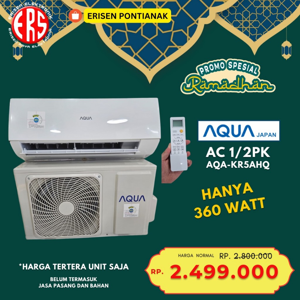 Jual AQUA JAPAN AC 1 2 PK AQA KR5AHQ UNIT ONLY 1 PK AQA KR9AHQ