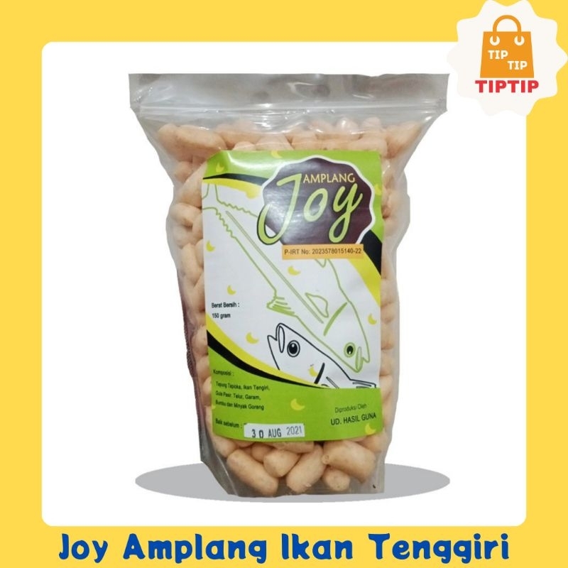 Jual Amplang Kuku Macan Ikan Tengiri Kerupuk Snack Camilan Lokal Khas