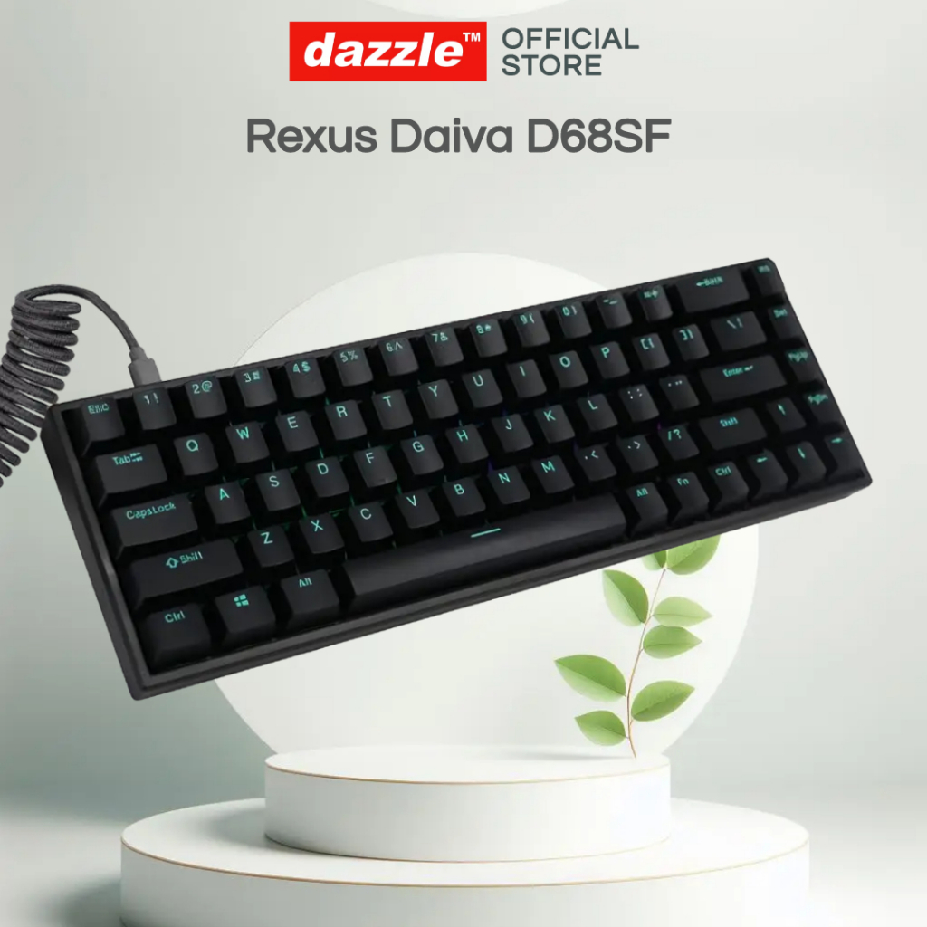 Jual Rexus Daiva D Sf Keyboard Gaming Mechanical South Facing Rgb Game