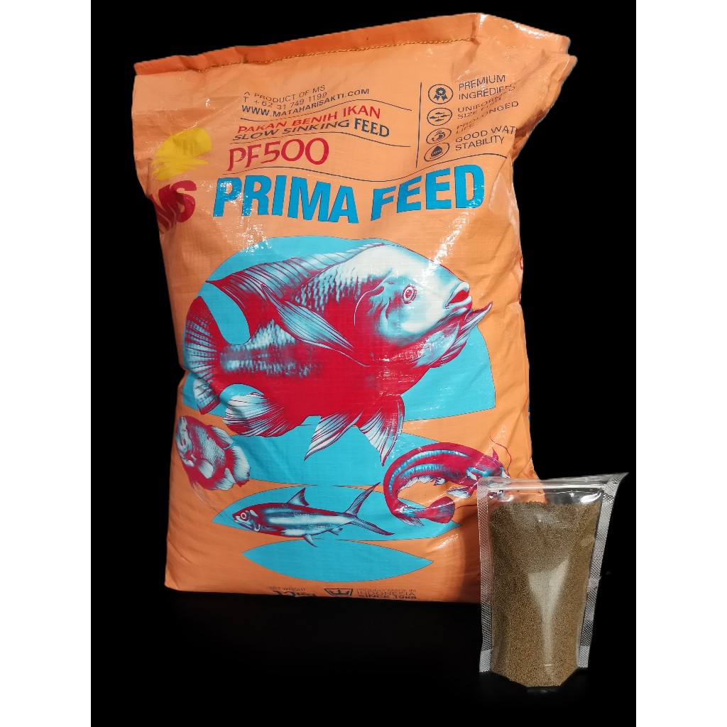 Jual Pakan Ikan Hias Pelet Ikan Hias Pf Repack Kemasan Gram