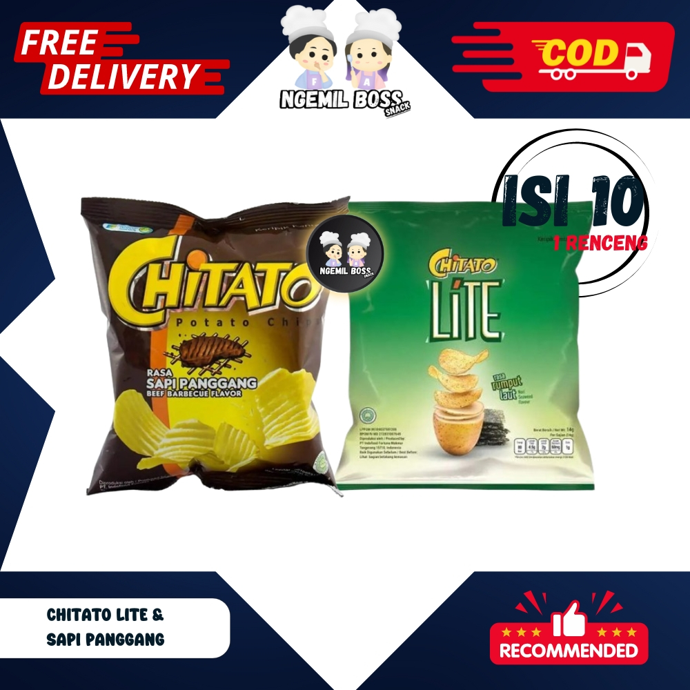 Jual Chitato Potato Chips Rasa Sapi Panggang Chitato Lite Rasa Rumput