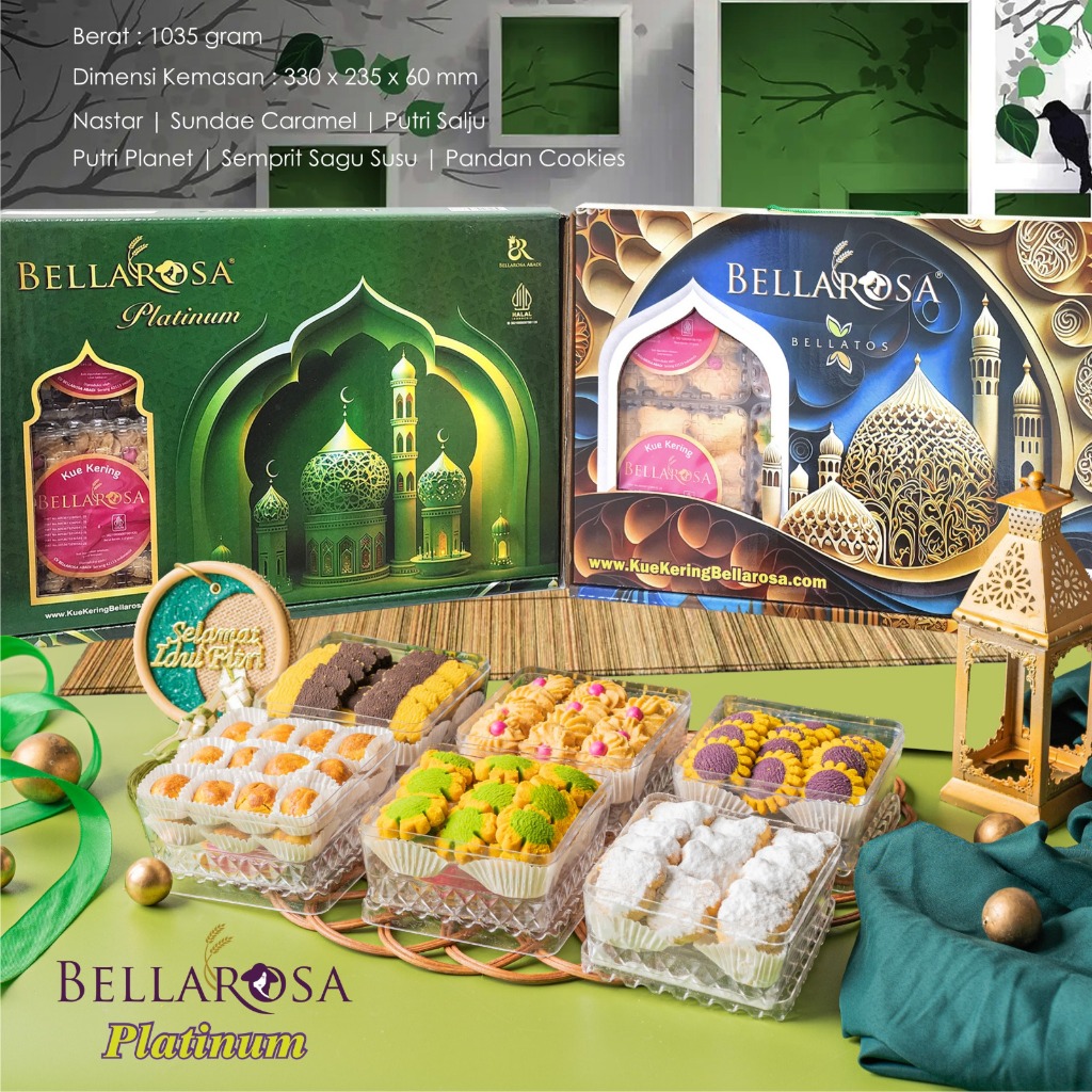 Jual CLAIYDREAM BELLAROSA PAKET PLATINUM BELLA ROSA HAMPERS LEBARAN