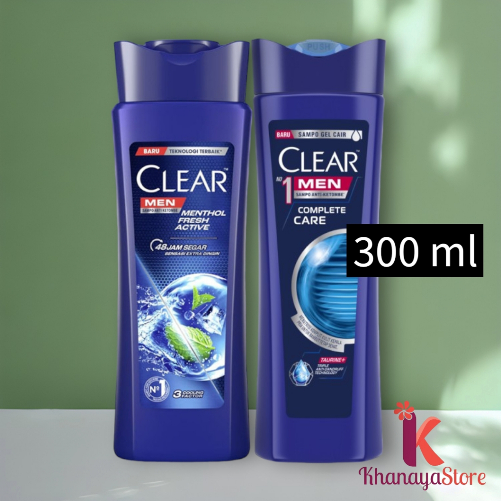 Jual Clear Men Shampoo Menthol Fresh Active Cool Sport Menthol Dan