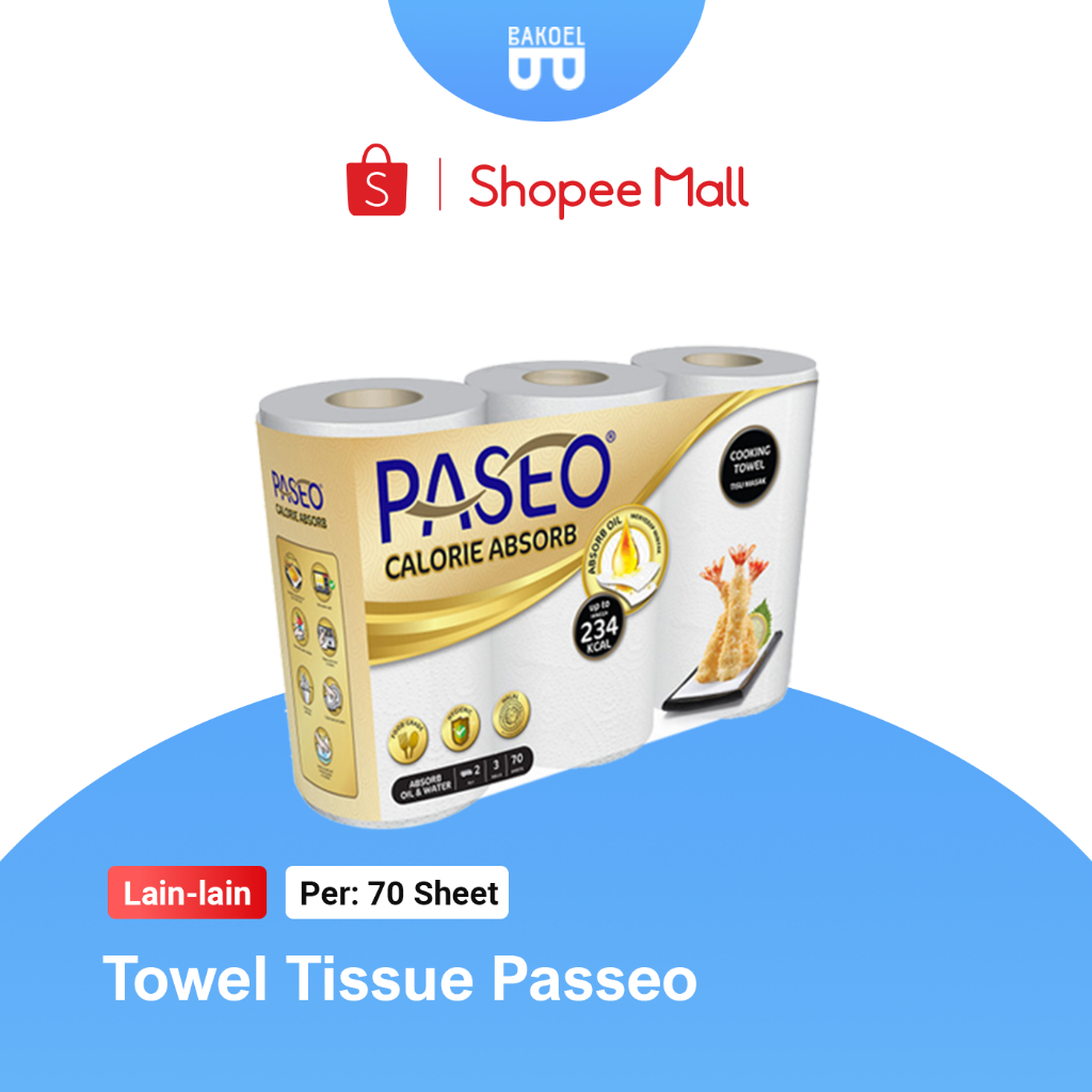 Jual Towel Tissue Paseo Calorie Absorb Shopee Indonesia