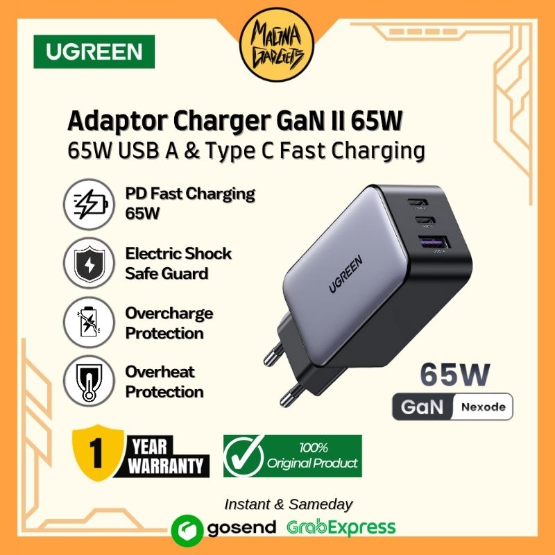 Jual Ugreen Adaptor Nexode Gan Charger W W W W W Pd