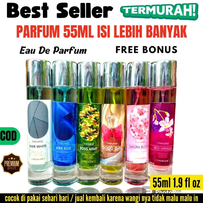 Jual Parfum Thailand Botol Premium Ml Best Seller Cowok Cewek