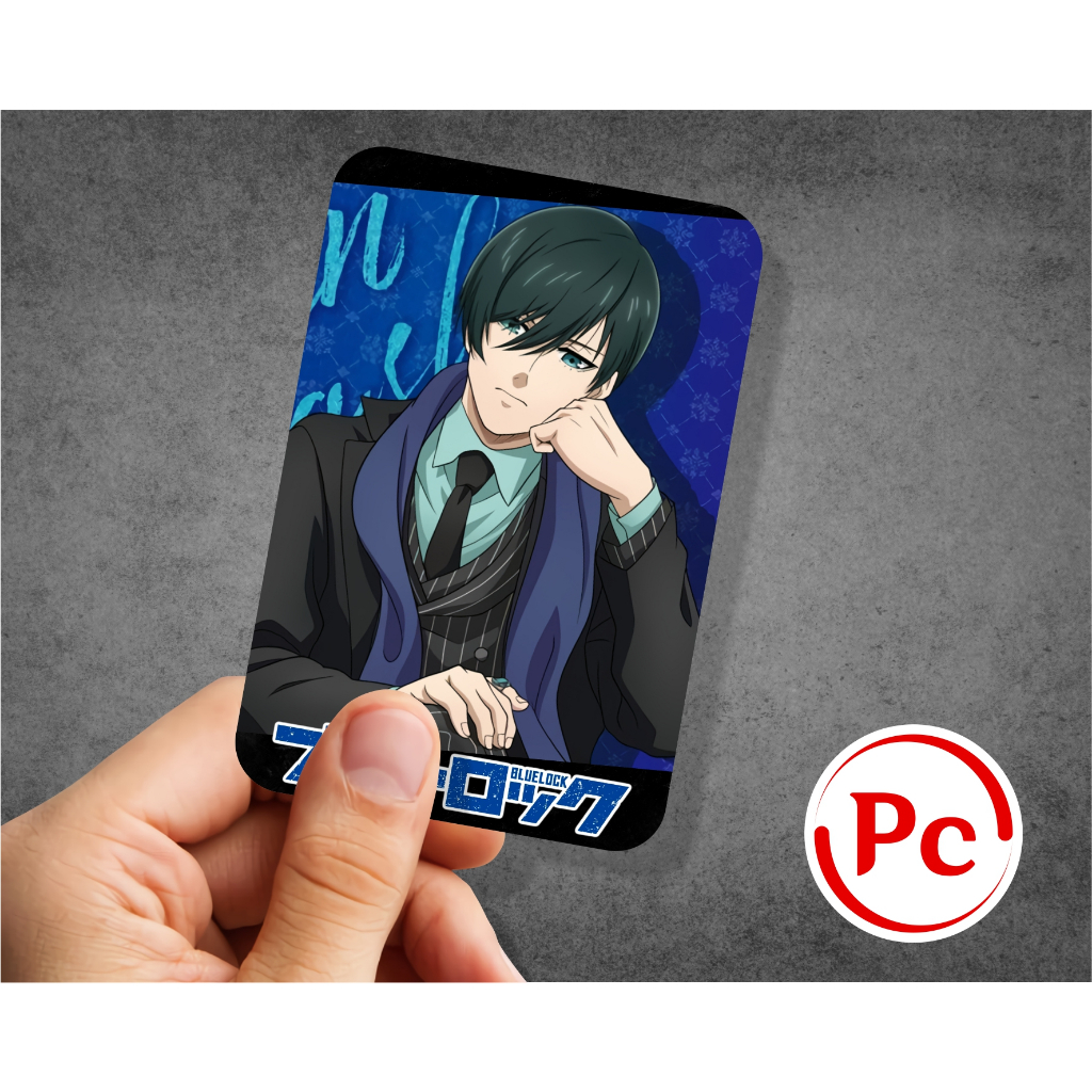 Jual Koleksi Photocard Anime Blue Lock I Isagi Bachira Chigiri Nagi