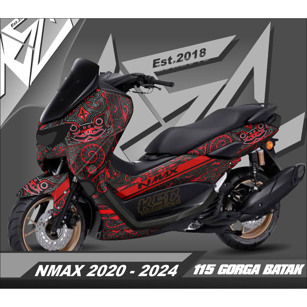 Jual Decal Sticker Yamaha Nmax New Fullbody