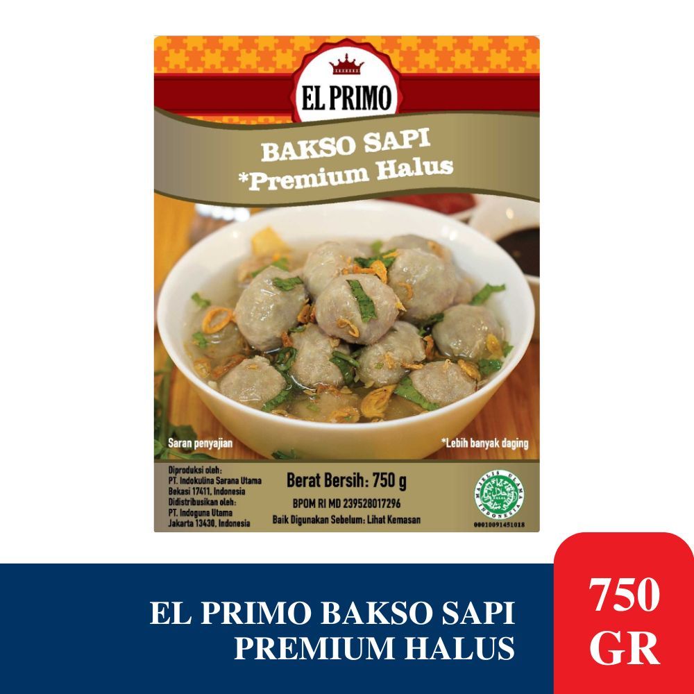 Jual El Primo Bakso Sapi Urat Dan Halus Premium Gr Shopee Indonesia