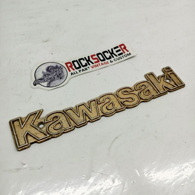 Jual Emblem Tangki Kawasaki Binter Merzy Kz Ori Emblem Tangki Binter