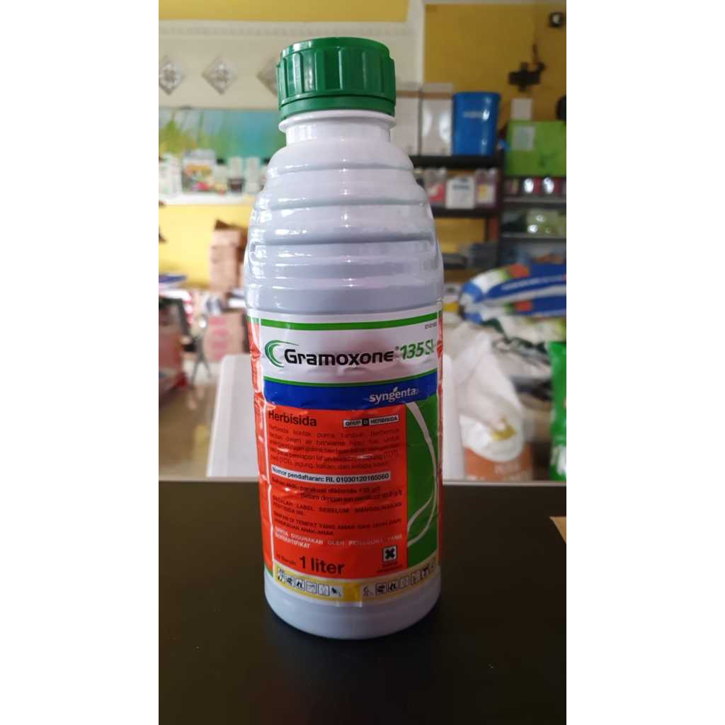 Jual Herbisida Gramoxone 135 SL Kemasan 1 Liter Obat Pembasmi Rumput