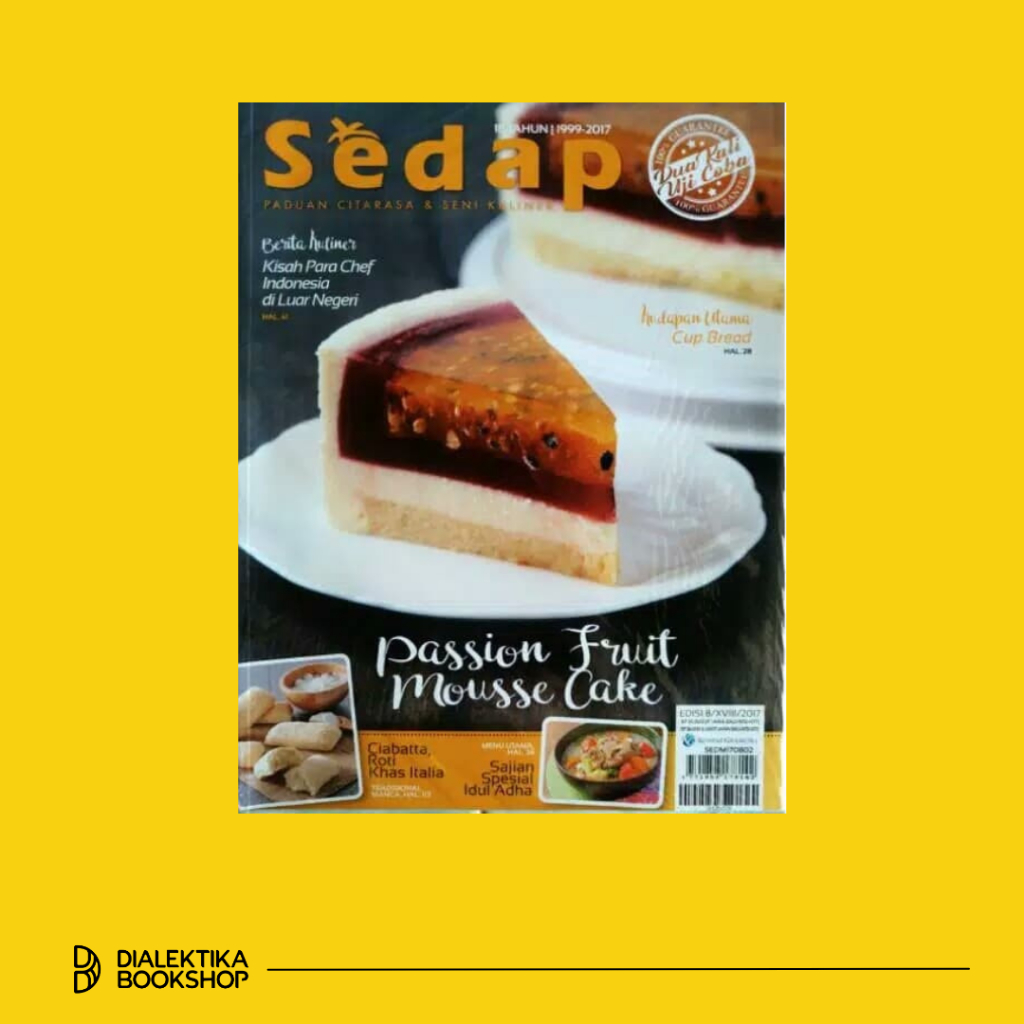 Jual Sedap Paduan Citarasa Seni Kuliner Passion Fruit Mousse Cake