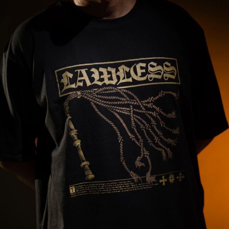 Jual Tshirt Lawless Jakarta Cat O Nine Tail Limited Lawless Jakarta