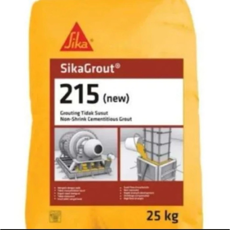 Jual Sik Grout 215 Semen Sika 25kg 25 Kg Semen Grouting Sik Grout