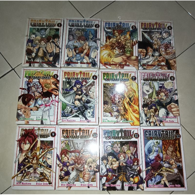 Jual Komik Fairy Tail Years Quest Set Vol Original Segel