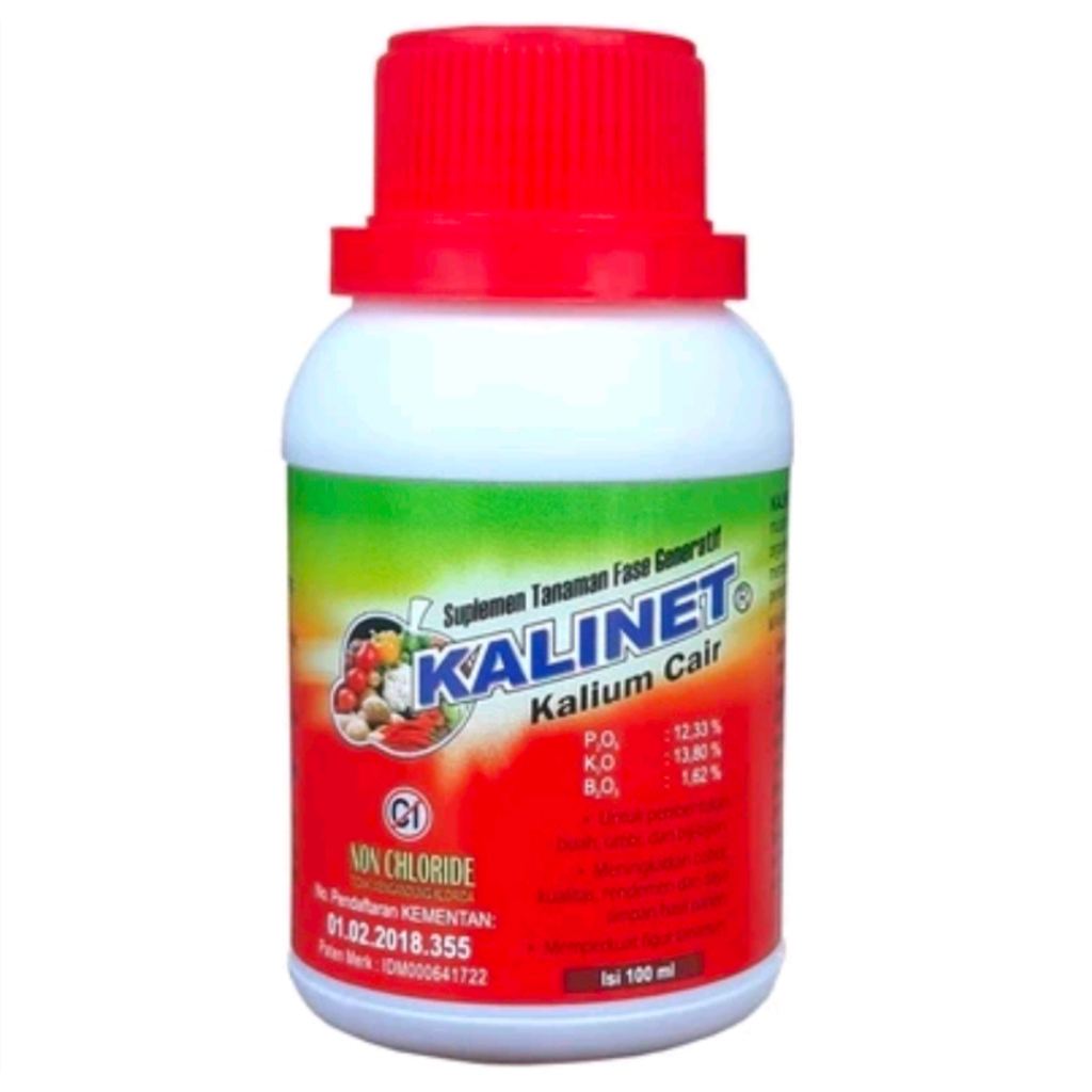 Jual Pupuk Kalinet Kemasan Isi 100ml Pupuk Kalium Cair Shopee Indonesia