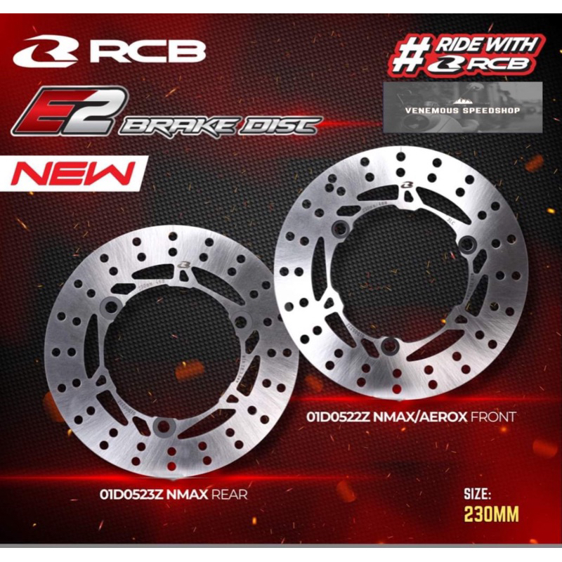 Jual Piringan Cakram Disc Brake Rcb Racing Boy Depan Belakang Tipe