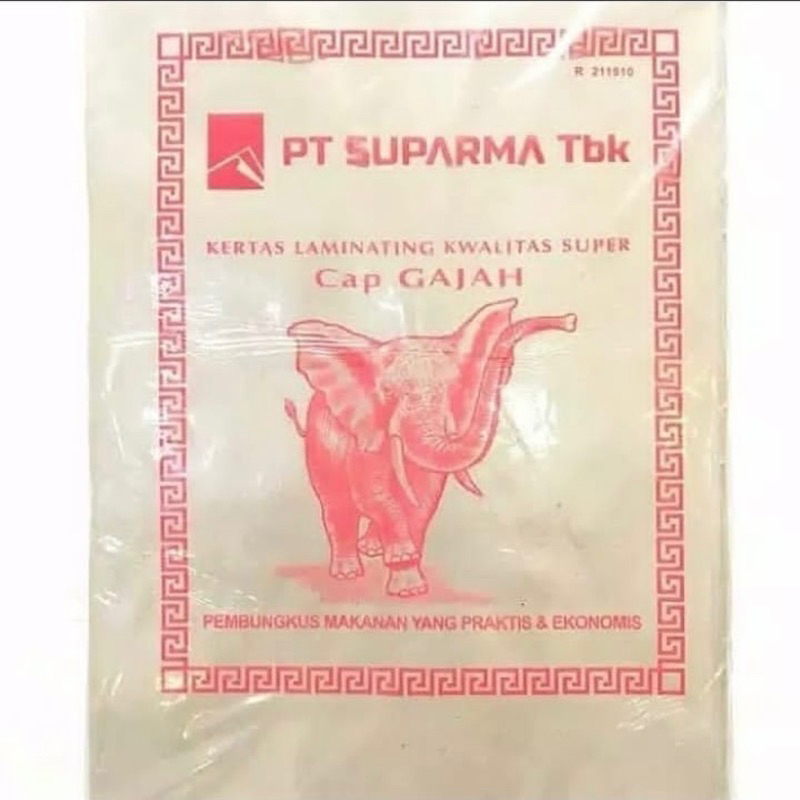 Jual Kertas Nasi Gajah Merah Lembar Shopee Indonesia