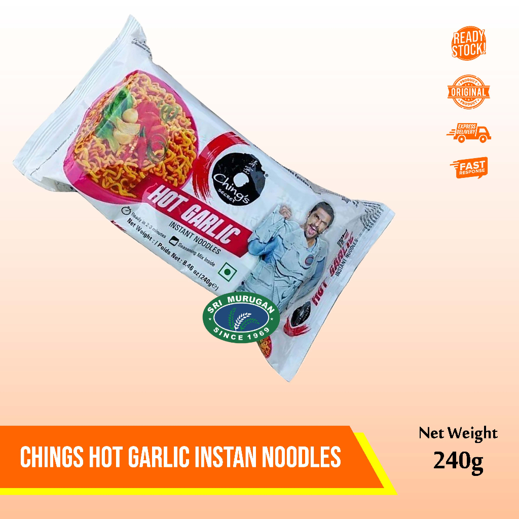 Jual CHINGS HOT GARLIC INSTAN NOODLES GM Shopee Indonesia