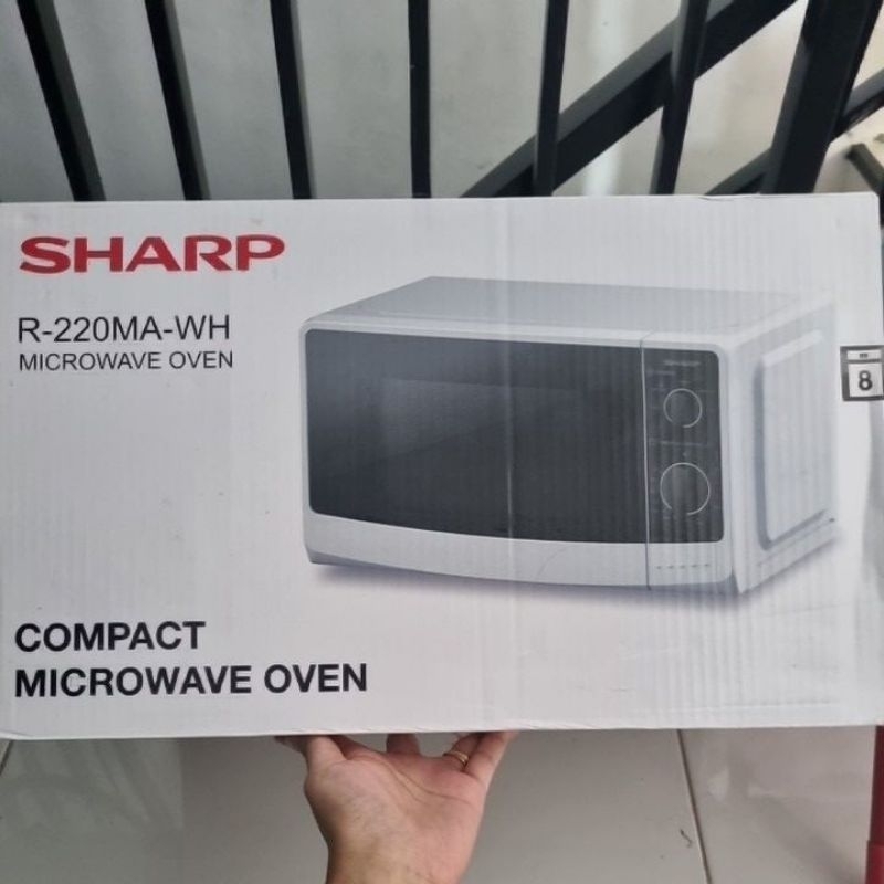 Jual SHARP Microwave Oven R 220MA WH Shopee Indonesia