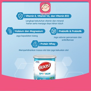 Jual Nestle Boost Optimum Susu Nutrisi Vanila Dewasa Dan Lansia Gr