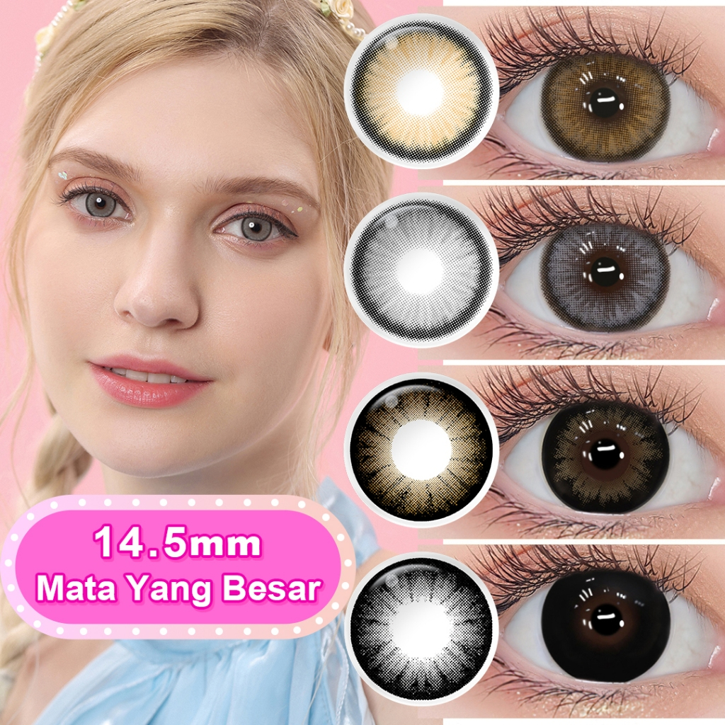 Jual Cod Magister Softlens Gray Sepasang Lensa Kontak Softlens