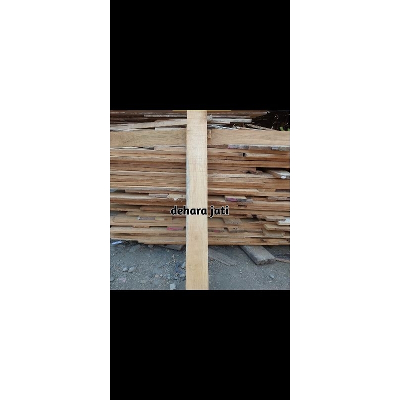 Jual Papan Kayu Jati Perhutani Serut Halus Ukuran 1 X10 Panjang 40cm