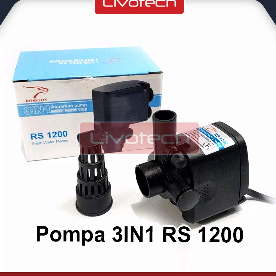 Jual Pompa Air Rosston Rs Aquarium Hidroponik Rs Celup Kolam Pump