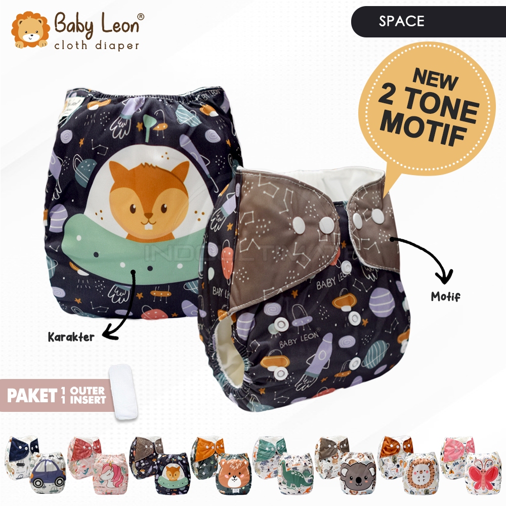 Jual Baby Leon Cloth Diaper Popok Kain Cuci Ulang Clodi Popok Cuci