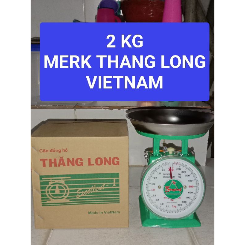 Jual TIMBANGAN DUDUK TIMBANGAN ANALOG VIETNAM 2 KG Shopee Indonesia