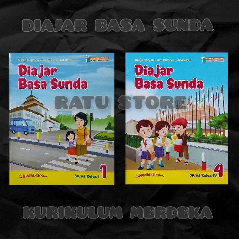 Jual Buku Diajar Basa Sunda SD Kelas 1 4 Kurikulum Merdeka Original