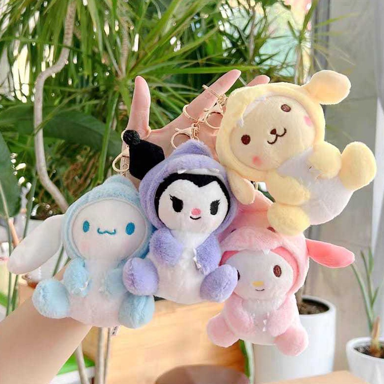 Jual Harga Spesial CO Gantungan Kunci Boneka Plush Karakter Sanrio