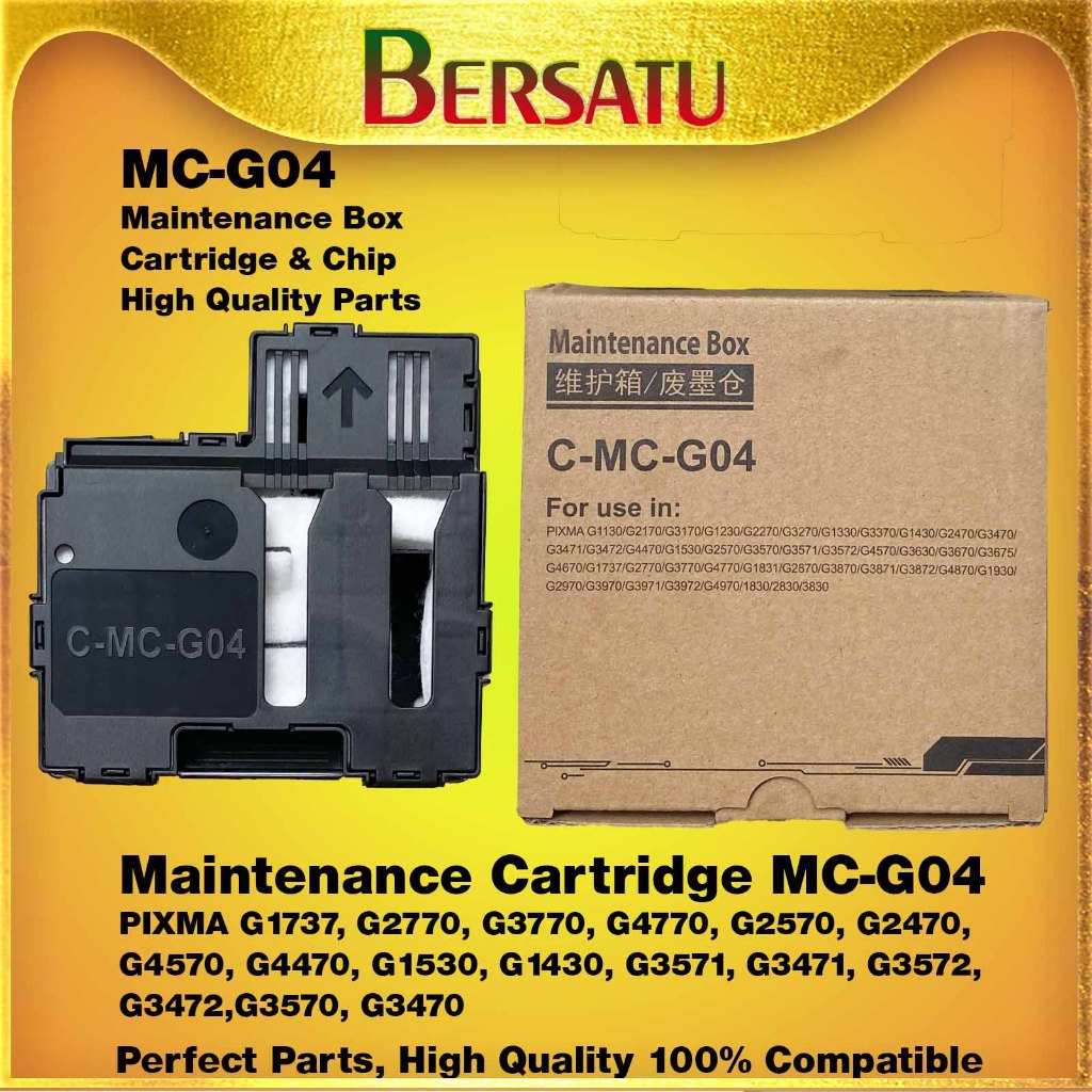 Jual Maintenance Box Cartridge MC G04 PN 5813C001 Termasuk Busa