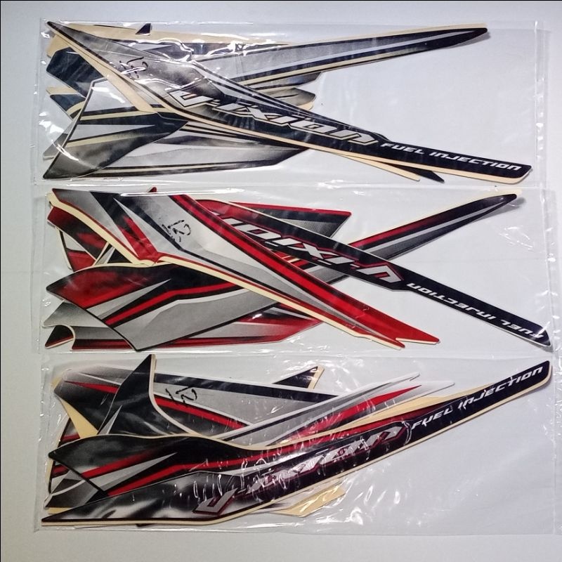 Jual STIKER STICKER STRIPING YAMAHA VIXION OLD 2012 LIST LES BODY MOTOR