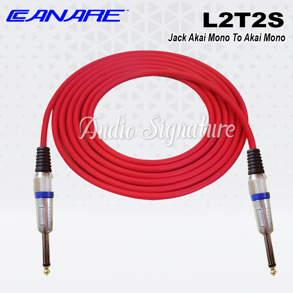 Jual Kabel Canare L2T2S L2T 2S Stereo Merah Jack Akai Mono To Akai