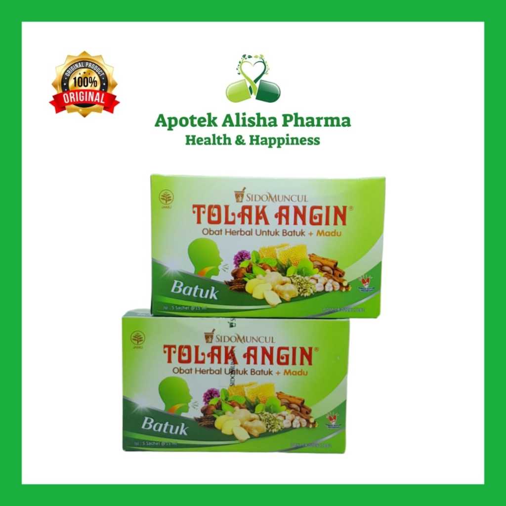 Jual Tolak Angin Batuk Sido Muncul Box Sachet Tolakangin Plus Madu